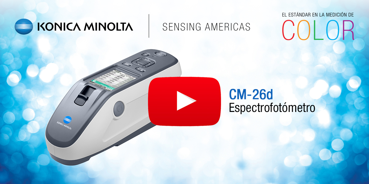 Espectrofot&oacute;metro CM-26d