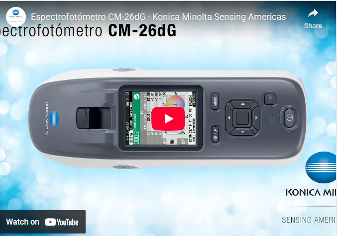 Espectrofotómetro CM-26dG