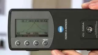 Espectrofotómetro de Iluminancia CL-500A