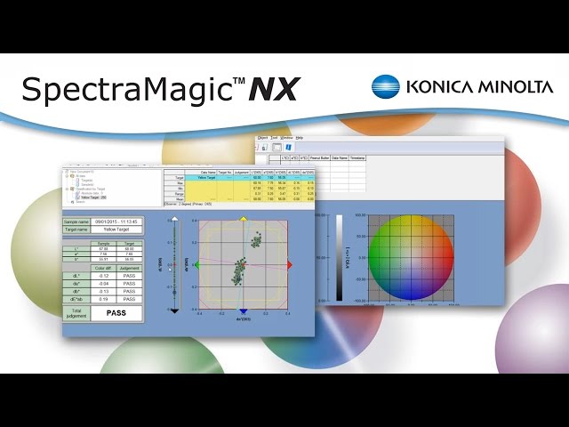 Color Quality Control Software SpectraMagicNX - Konica Minolta Sensing