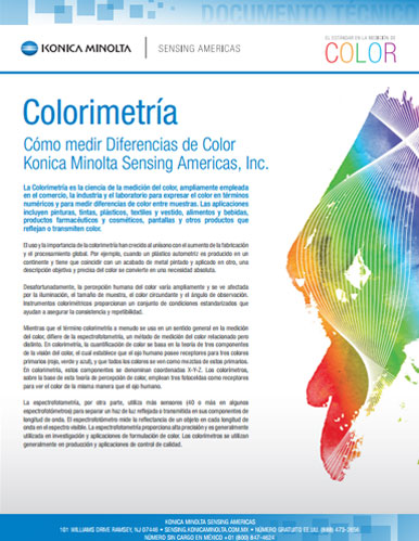 Tecnicas de Colorimetria PDF, PDF, Color