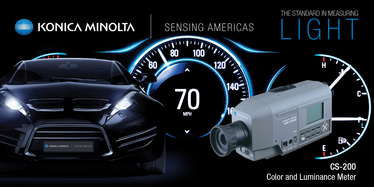 CS-200 Color and Luminance Meter | Konica Minolta Sensing