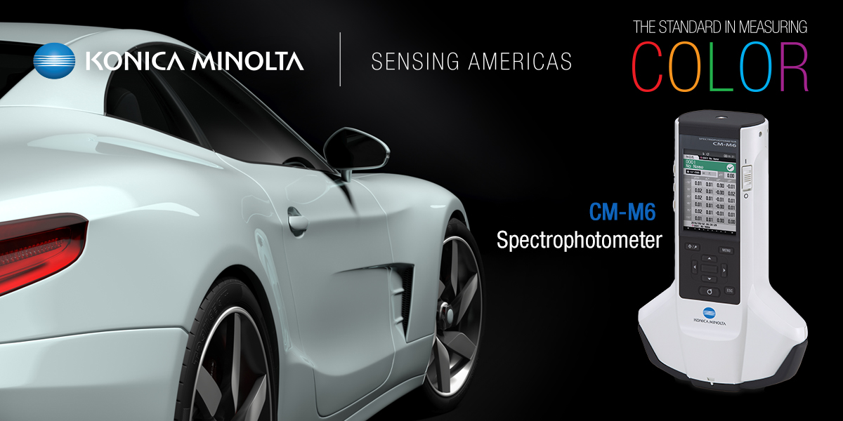 CMM6 MultiAngle Spectrophotometer Portable Konica Minolta Sensing